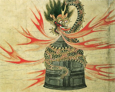 巻十四第三話 蛇になった女と焼き殺された男の話 安珍と清姫の物語 今昔物語集 現代語訳